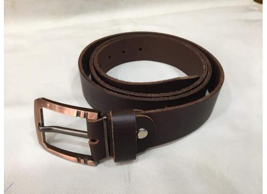 Genuine Leather Belt for Men|Brown/Black